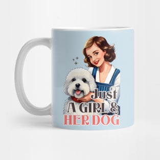 Just a Girl and Her Dog Mug